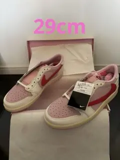 エアジョーダン×トラヴィススコット　トロピカルピンク　29cmのサムネイル
