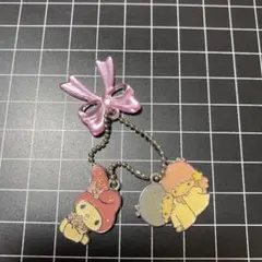 マイメロディーとキキ&ララのチェーンストラップ