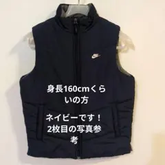 Nike ダウンベスト ネイビー
