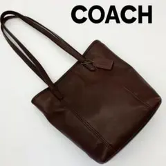 OLD COACH オールド コーチ トートバッグ 肩掛け ブラウン