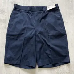 未使用 80s〜90s J.PRESS バミューダパンツ スラックスショーツ 紺のサムネイル