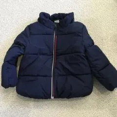 H&Mネイビー 中綿コート 厚めダウン　86cm 美品