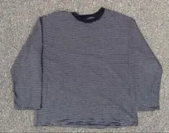 nugu long T-shirt stripe tops ボーダーのサムネイル