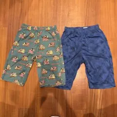 ユニクロ　ハーフパンツ　2枚セット　130