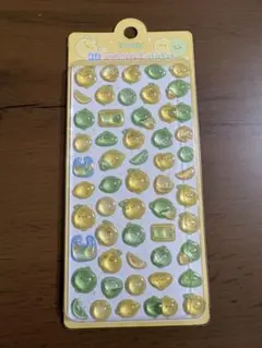 inamazy 3D embossed sticker シール