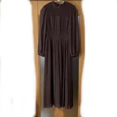 olive des olive ワンピース　ロング　プリーツ　M