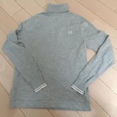 FRED PERRY タートルネック ニット グレー JP XSのサムネイル