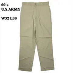 60s USA製 U.S.ARMY チノパン トラウザーズチノ ヴィンテージ
