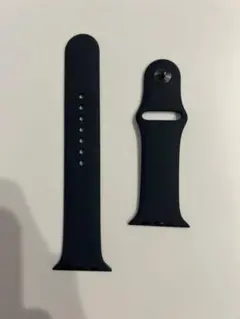 Apple Watch用ネイビーシリコンバンド