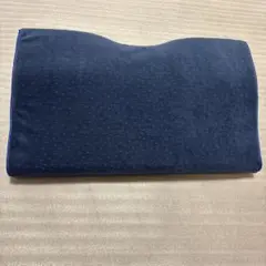 未使用　低反発枕 ネイビー 30×50cm