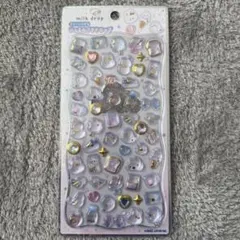 ジュエルプチドロップシール　ミルクドロップ　ストーン付き