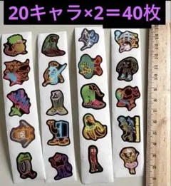 40枚　イタリアンブレインロット ネオンシール　ステッカー