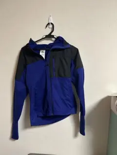 adidas climawarm パーカー ジャージ ジップアップ 青黒 M