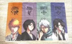 日番谷冬獅郎 朽木ルキア 朽木白哉 黒崎一護 BLEACH クリアブックマーカー