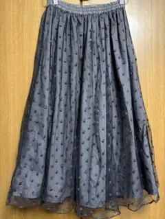 n'Or LABEL 立体ドットチュールフレアスカート osharewalkerのサムネイル