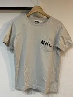 MHL. ベージュ ポケットTシャツ Mのサムネイル