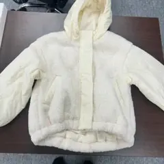 GU GIRLSヒートパデッドパーカ キッズ アウター 110cm