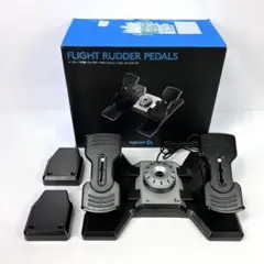 美品　ロジクール　Flight Rudder Pedals　フライトラダーペダル