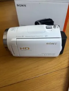 SONY HDR-PJ670 ビデオカメラ 本体メモリカード付 - メルカリ