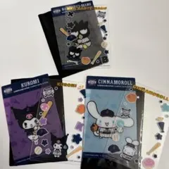 サンリオ シナモン クロミ ばつ丸 クリアカード