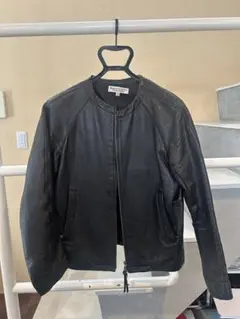 新品✨ BEAUTY&YOUTH ノーカラー シングルライダース 牛革 XL 2026年最新】BEAUTY&YOUTH UNITED ARROWS メンズ シングルライダースの