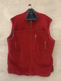 patagonia 赤 フリースベスト R4