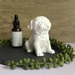 アロマストーン　アロマディフューザー　ハンドメイド　犬　パグ　ブルドック　短頭種