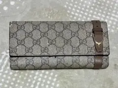 GUCCI GGスプリーム ホースビット 長財布のサムネイル