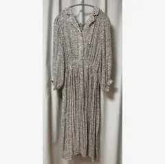 OLIVE des OLIVE オリーブ 小花柄 ロングワンピース 長袖