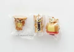 トムとジェリー/ソフビパペットマスコット未使用品　3種セット