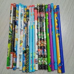 キャラクター柄鉛筆 18本セット