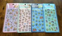 【新品未開封】ディズニー ぷくぷくシール ４枚セット