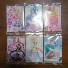 プリキュアウエハース12 アイドルプリキュア6枚セット　SSR入り