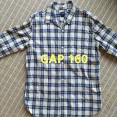 GapKids チェック柄 長袖シャツ XXL 160