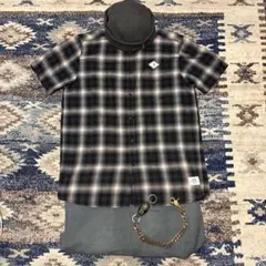 THE CRIMIE クライミー オンブレチェックシャツ ワークシャツ バイク