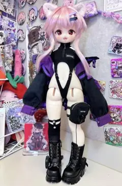 MDD 1/4 お洋服 ブラック 単品