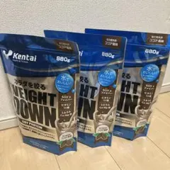 新品】Kentai ケンタイ ソイプロテインココア風味 880g4個セット