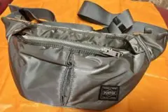 PORTER ポータータンカー　ウエストバッグS シルバーグレー 美品