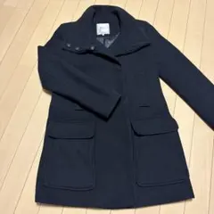 ZARA Trafaluc 黒 ウールコート XS