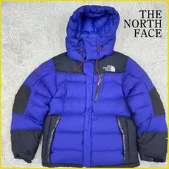 《美品》ザノースフェイス サミット ダウンジャケット 紫 メンズ 95 (M)