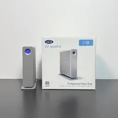 美品 Lacie D2 quadra 1TB ハードディスク Mac/Win