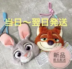 ディズニー　ズートピア　ショルダーバッグ　ポシェット　ジュディ　ニック