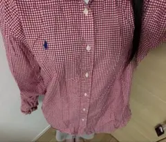 Polo Ralph Lauren カスタムフィットシャツ XL 赤チェック