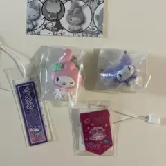 マイメロディ クロミ　キーホルダー　ケーブルアクセサリー セット