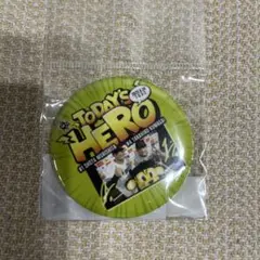 阪神 TODAY'S HERO 缶バッジ 森下選手　熊谷選手　8/30
