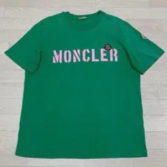 モンクレール　ロゴワッペン　グリーン　Tシャツ　L 国内正規品 5S375のサムネイル