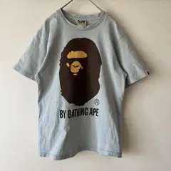 A BATHING APE Tシャツ S 水色 エイプヘッド ノーウェア正規品のサムネイル