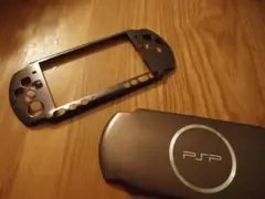 レア　PSP3000金属ケース ダークブラウン（チョコレートカラー）