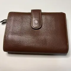 土屋鞄製造所 二つ折り財布 ブラウン レザーのサムネイル