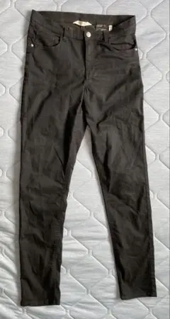 H&M スキニーパンツ ブラック US 5